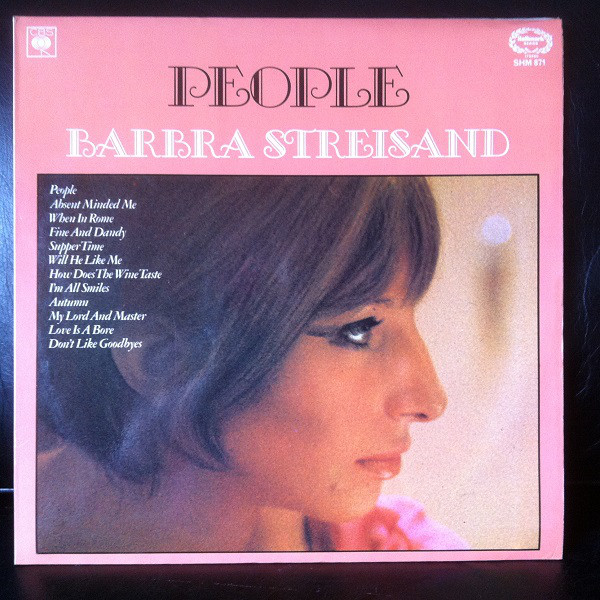 Barbra Streisand People Lp Album Re Vinyl Elite